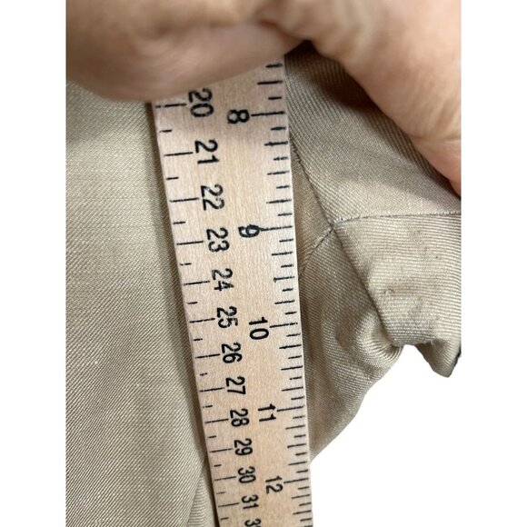 Blackberrys Mens linen blend office trouser pants Beige sz 36 - Picture 6 of 12